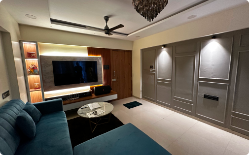 Sachin home living room interior